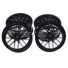 8 Spoke Black