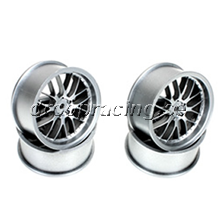 8 Spoke Fog Silver