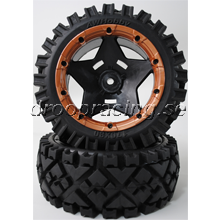 Kompletta hjul - fram skala 1/5 - Road