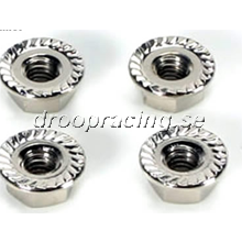 TM E4- M4 flanged nuts