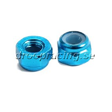 Alu M3 mutter - Blå - 102048