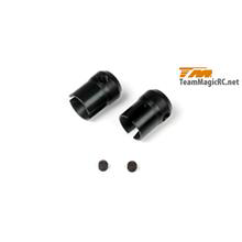 Ball Bearings - metric - 8x16x5mm Rubber sealed Orange - TM M8