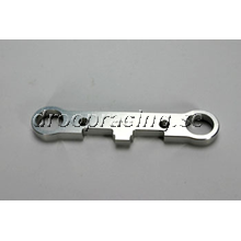 TM M8 - 7075 Aluminum Rear Lower Rear Hinge Pin Plate