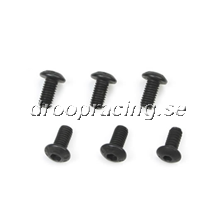 TM E4 RSII - M3x6mm - Runt huvud - Insex