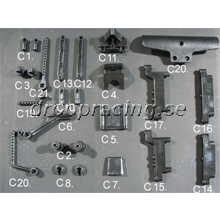 Seben BE2 Delar set C