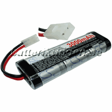 RC Batteri - 7.2 V - 3.000 mAh