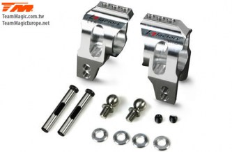 Alum. 7075 Rear Hub Carrier Set Toe-in 1.5 degree
