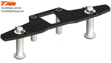 Carbon Upper Bumper Plate